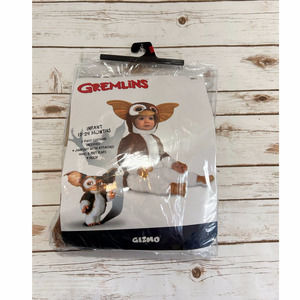 2 Piece Gremlins Costume Infant 12-24 months Jumpsuit with attached hands & feet